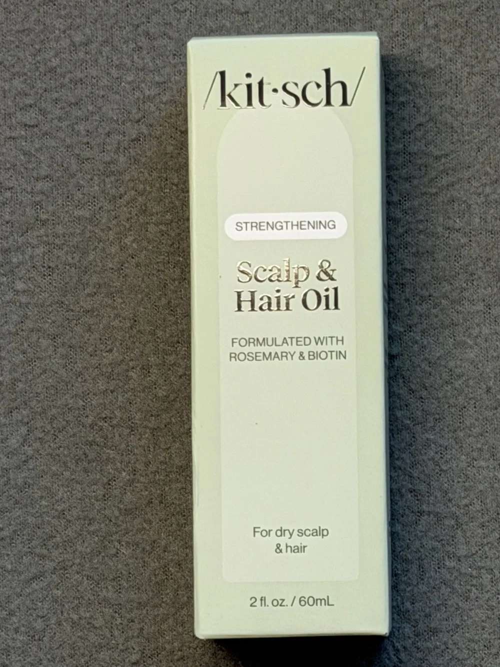 kitsch Strengthening Scalp & Hair Oil - full size 2 oz